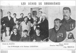 62 LES HEROS DE LA CATASTROPHE DE COURRIERES EDIT A.M.L. VOYAGEE EN 1906 - Sonstige & Ohne Zuordnung