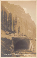 Connaught Tunnel (B.C.) East Portal - Along The Line Of The Canadian Pacific Railway - REAL PHOTO - Publ. Byrin Harmon 2 - Otros & Sin Clasificación