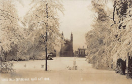 England - CAMBRIDGE - King's College Under The Snow - April 24th 1908 - REAL PHOTO - Cambridge