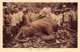 Gabon - Chasse à L'éléphant - Ed. Société Des Missions Etrangères  - Gabón