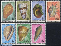 Maldives 1979 Shells 7v, Mint NH, Nature - Shells & Crustaceans - Meereswelt
