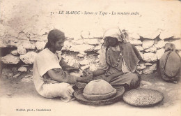 Maroc - Scènes & Types - La Mouture Arabe - Ed. Maillet 71 - Otros & Sin Clasificación