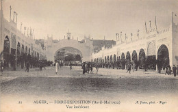  ALGER - Foire Exposition (Avril-Mai 1922) - Vue Intérieure - Ed. A. Jouve - Alger