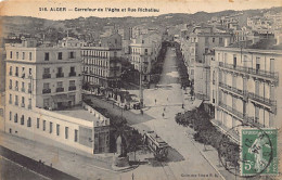 ALGER - Carrefour De L'Agha Et Rue Richelieu - Algiers