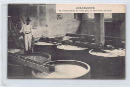 GUADELOUPE - Fermentation Du Du Vesou Pour La Fabrication Du Rhum - Ed. Catan 18 - Otros & Sin Clasificación