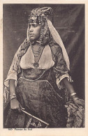 Maroc - Femme Du Sud Avec Son éventail - Ed. Benhaïm 1055 - Andere & Zonder Classificatie