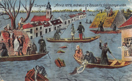Hungary - SZEGED - The 1879 Flood, From A Painting By Rausnitz - Hungary
