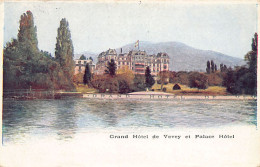 Suisse - VEVEY (VD) Grand Hôtel De Vevey Et Palace Hôtel - Ed. Inconnu  - Vevey