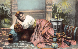 Turkey - Turkish Lady And Hookah - Publ. Max Fruchtermann 219 - Turquie