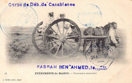 Evènements Du Maroc - CASABLANCA - Prisonniers Marocains - Ed. J. Geiser 61 - Casablanca