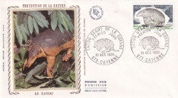 1er Jour, Tatou, Géant De La Guyane - 1970-1979