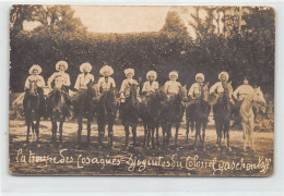 Russia - Colonel Shenkov's Jigit Cossack Troop - REAL PHOTO - Russia