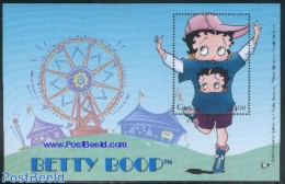 Guyana 2000 Betty Boop In Luna Park S/s, Mint NH, Art - Comics (except Disney) - Fumetti