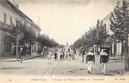 Tunisie - FERRYVILLE - L'avenue De France Et L'Hôtel De L'Amirauté - Ed. Neurdei - Tunesien