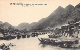China - TCHEN UEN Guizhou Province - View Of The Harbor On The Uen River - Publ. Missions étrangères De Paris, France 25 - Cina