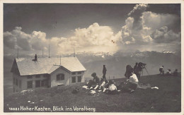 HOHER KASTEN (AR) Blick Ins Voralberg - FOTOKARTE - Verlag Unbekannt  - Autres & Non Classés