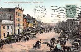 Canada - OTTAWA (ON) York Street On Saturday Morning - Publ. Montreal Import Co. 670 - Ottawa