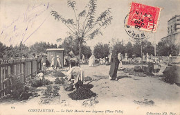 Algérie - CONSTANTINE - Le Petit Marché Aux Légume, Place Vallée - Ed. ND. Phot. Neurdein 124 - Constantine