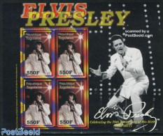 Togo 2006 Elvis Presley S/s With 2x2v, Mint NH, Performance Art - Elvis Presley - Music - Popular Music - Elvis Presley