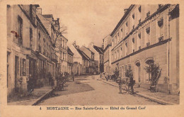 MORTAGNE (61) Rue Sainte-Croix - Hôtel Du Grand Cerf - Ed. Gérault 4 - Mortagne Au Perche