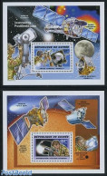 Guinea, Republic 2006 Scouting/space 2 S/s, Mint NH, Sport - Transport - Scouting - Space Exploration - Other & Unclassified