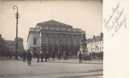 Belgique - LIÈGE - Théâtre De La Place, Place De L'Yser, Pendant La Première Guerre Mondiale - CARTE PHOTO - Liege