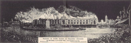 BRUXELLES - Panorama Du Terrible Incendie De L'Exposition Universelle Le 14 Août 1910 - Ed. W. F. - Exposiciones Universales