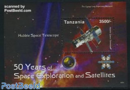 Tanzania 2009 Space, Hubble S/s, Mint NH, Transport - Space Exploration - Tansania (1964-...)