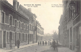 Belgique - BERCHEM SAINTE AGATHE (Brux. Cap.) Rue De L'église - St-Agatha-Berchem - Berchem-Ste-Agathe