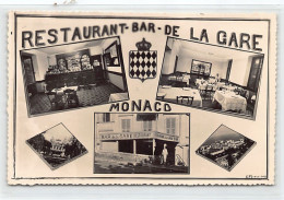 MONACO - Restaurant Bar De La Gare, Chez Justin, 12 Avenue De Castelleretto - Ed. E.P.I  - Bares Y Restaurantes