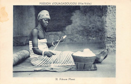 Burkina Faso - Fileuse Mossi - Ed. Mission D'Ouagadougou 32 - Burkina Faso