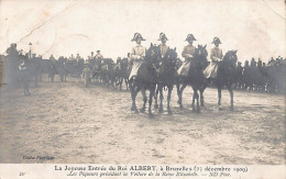 BRUXELLES - Joyeuse Entrée Du Roi Albert, 23 Décembre 1909 - Ed. Neurdein ND Phot. 20 - Festivals, Events