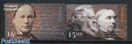 Norway 2012 Knud Knudsen, Peter Asbjornsen & Jorgen Moe 2v, Mint NH, Art - Authors - Unused Stamps