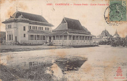 Cambodge - PHNOM PENH - École Franco-cambodgienne - Ed. P. Dieulefils 1620 - Camboya