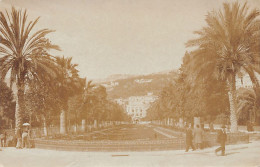 MONACO - Carte Photo Année 1901 Boulevard Vers Le Nouvel Hôtel De Paris - Ed. Inconnu  - Andere & Zonder Classificatie