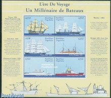 Togo 2000 Ships 6v M/s, Mint NH, Transport - Ships And Boats - Schiffe