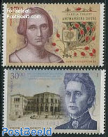 Norway 2013 Women 2v (Camilla Colett, Female Voting Rights), Mint NH, History - Women - Art - Authors - Unused Stamps