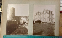 2 REAL PHOTOS ALBUMINE Vers 1880   Eure Et Loir 28 - Grand Format 12 X 17cm  A Identifier - Alte (vor 1900)