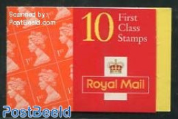 Great Britain 1997 Definitives Booklet, 10x1st, Harrison, Mint NH, Stamp Booklets - Other & Unclassified