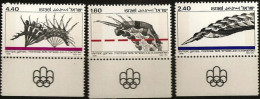 Israel 1976 611/3 ** - Unused Stamps (with Tabs)