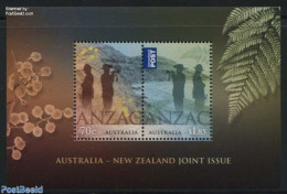 Australia 2015 ANZAC S/s, Joint Issue New Zealand, Mint NH, History - Various - Militarism - Joint Issues - World War I - Unused Stamps