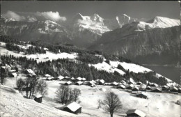 10845195 Beatenberg Beatenberg Schreckhorn Eiger Moench Jungfrau * Beatenberg - Autres & Non Classés