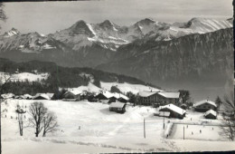 10845194 Beatenberg Beatenberg Schreckhorn Eiger Moench Jungfrau * Beatenberg - Autres & Non Classés