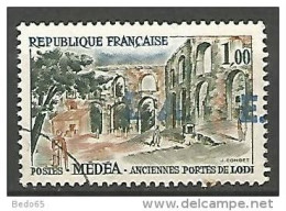 N° 358 OBL SURCHARGE BLEU - Algeria (1962-...)