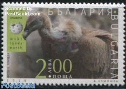 Bulgaria 2016 Wiki Loves Earth 1v, Mint NH, Nature - Birds - Birds Of Prey - Unused Stamps