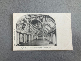Kgl. Residenzschloss Stuttgart Weisser Saal Carte Postale Postcard - Stuttgart