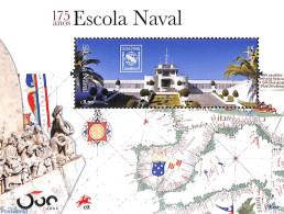 Portugal 2020 Naval School S/s, Mint NH, Various - Maps - Unused Stamps
