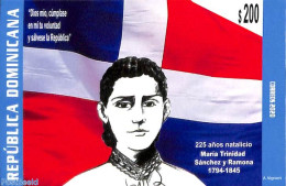 Dominican Republic 2020 Maria Trinidad Sanchez Y Ramona S/s, Mint NH, History - Flags - Altri & Non Classificati