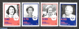 New Zealand 2021 Queen Elizabeth II 4v, Mint NH, History - Kings & Queens (Royalty) - Nuovi