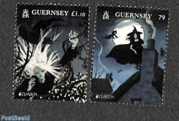 Guernsey 2022 Europa, Myths & Legends 2v, Mint NH, History - Europa (cept) - Guernsey